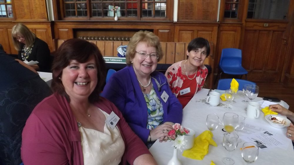 Old girls in the Old Hall