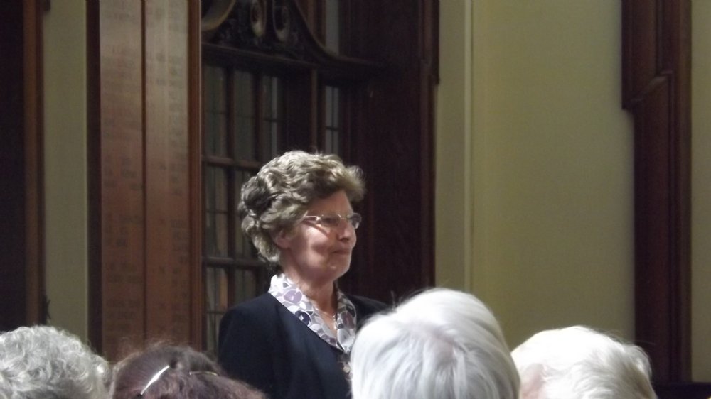 Old girls in the Old Hall